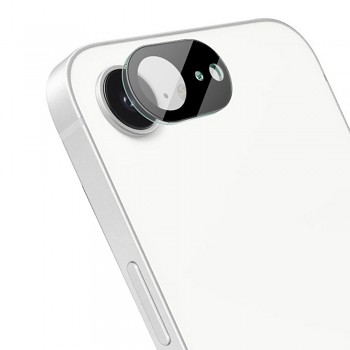 Techsuit ochranné sklo na fotoaparát iPhone 16e černé
