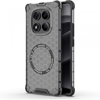 Techsuit HoneyComb Shield MagSafe pro Xiaomi Redmi Note 14 Pro 4G černý