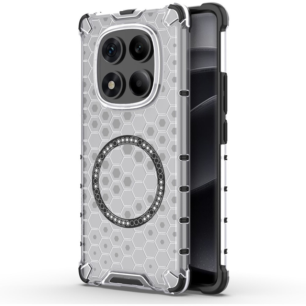 Levně Techsuit HoneyComb Shield MagSafe pro Xiaomi Redmi Note 14 Pro 4G bílý