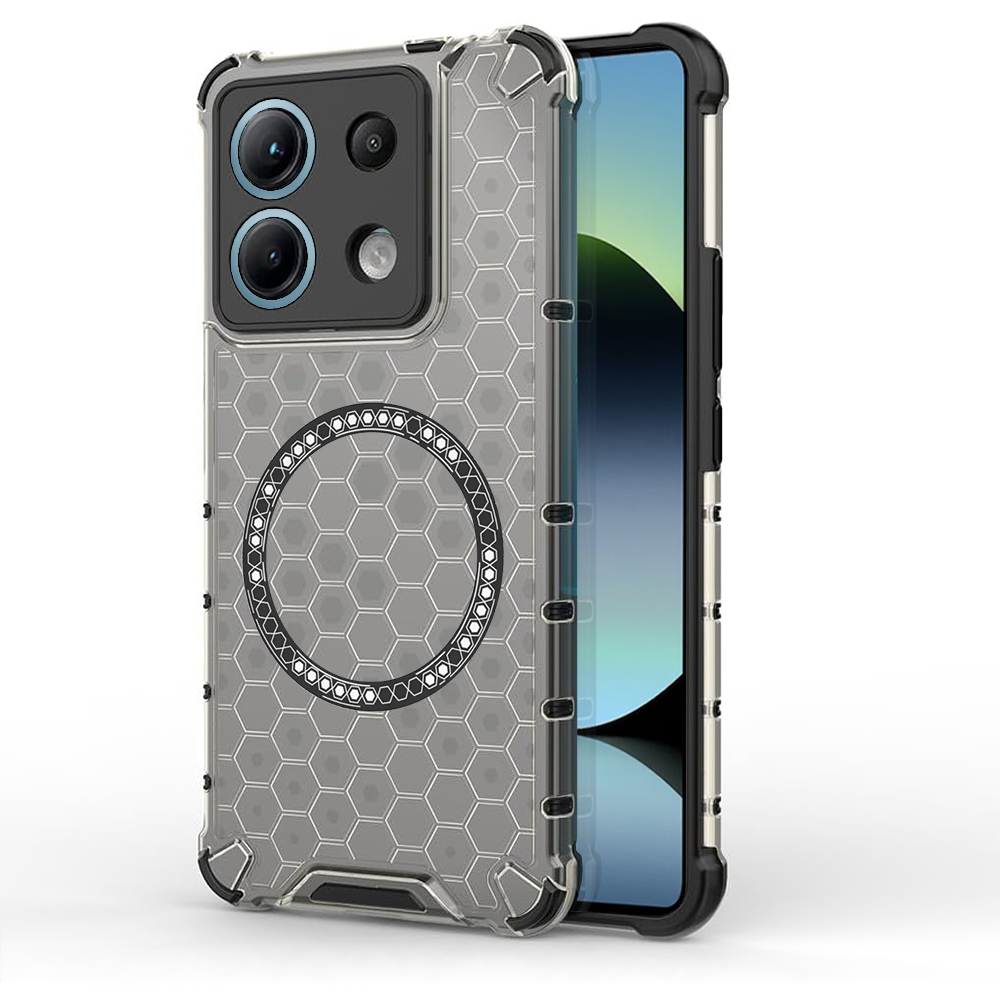 Levně Techsuit HoneyComb Shield MagSafe pro Xiaomi Redmi Note 14S černý