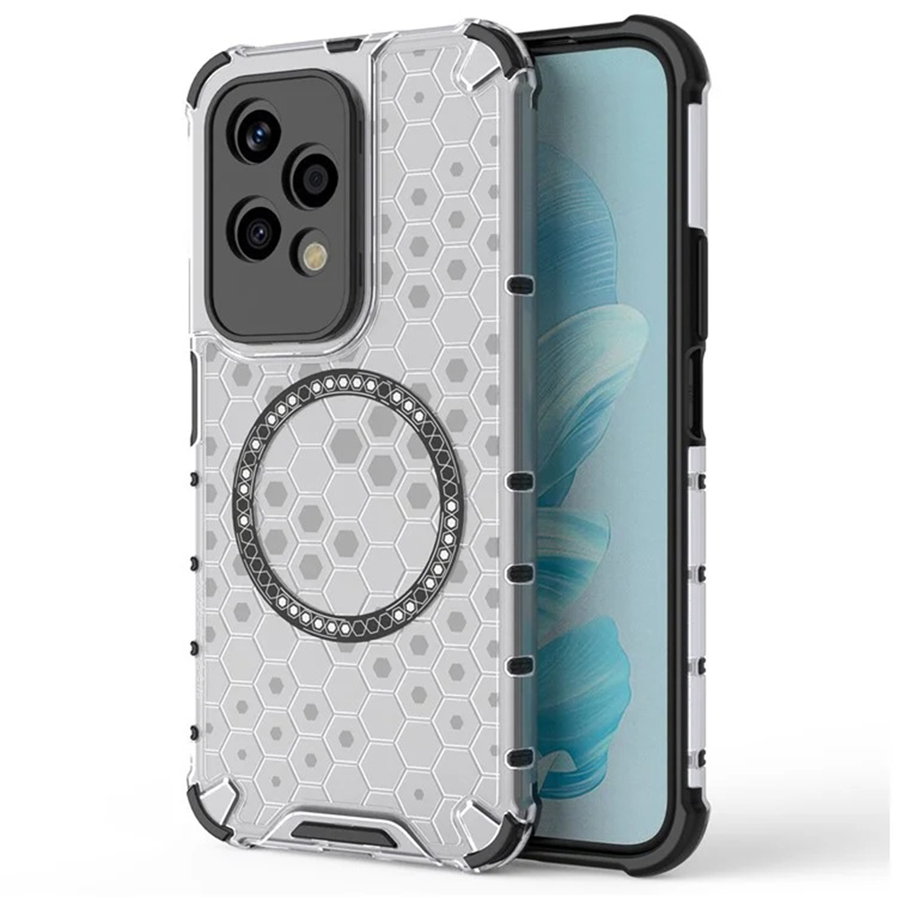 Levně Techsuit HoneyComb Shield MagSafe pro Honor 200 Lite bílý