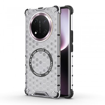 Techsuit HoneyComb Shield MagSafe pro Honor Magic7 Lite X9c bílý
