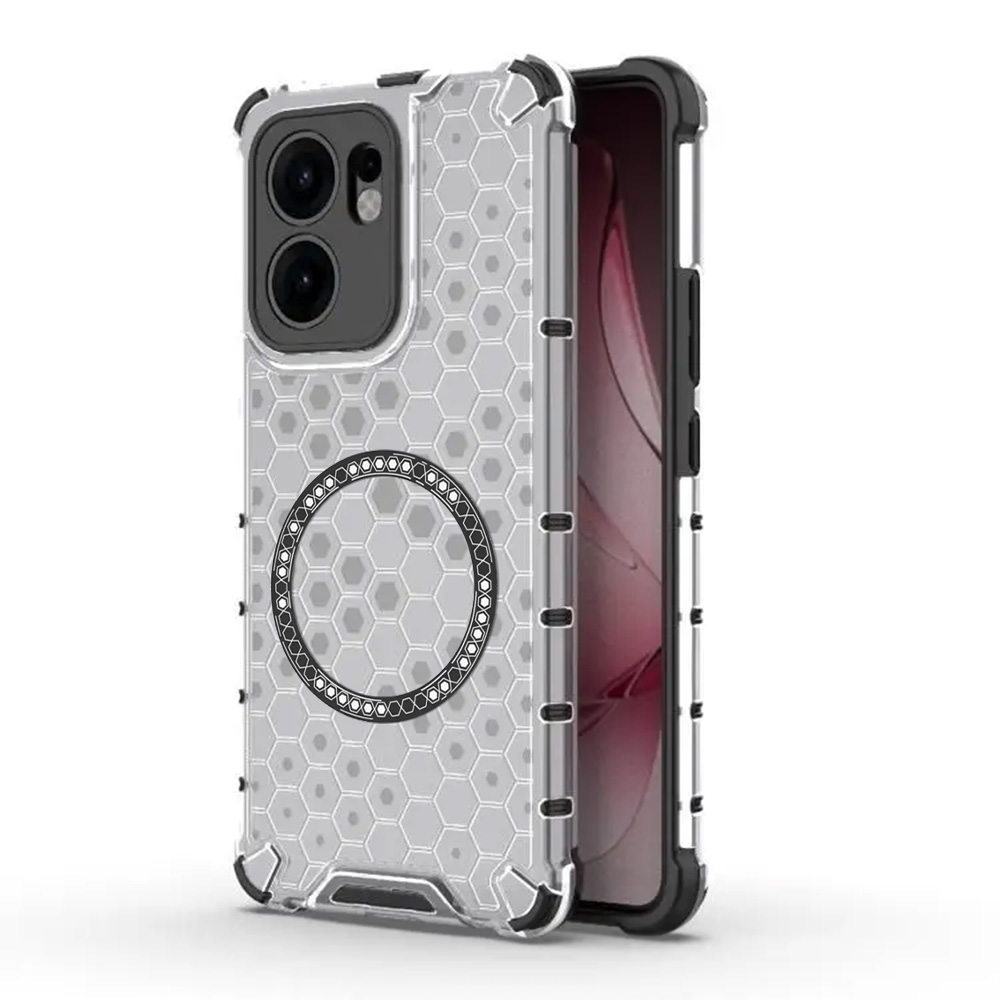 Levně Techsuit HoneyComb Shield MagSafe pro Oppo Reno13 F/FS 4G/5G bílý