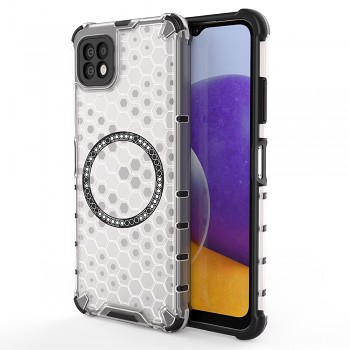 Techsuit HoneyComb Shield MagSafe pro Samsung Galaxy A22 5G bílý
