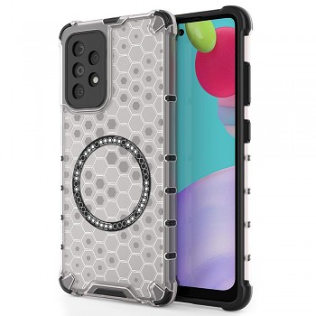 Techsuit HoneyComb Shield MagSafe pro Samsung Galaxy A52 A52s bílý