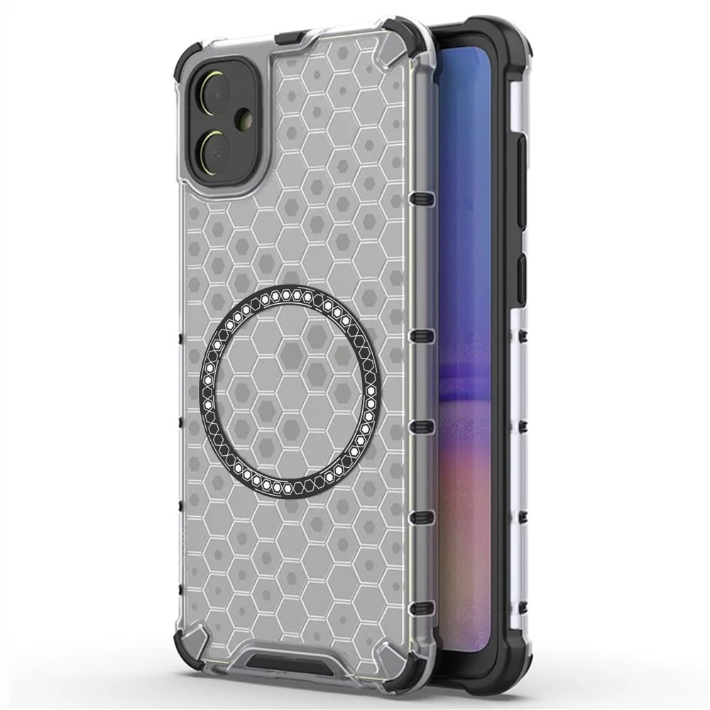 Levně Techsuit HoneyComb Shield MagSafe pro Samsung Galaxy A05 bílý