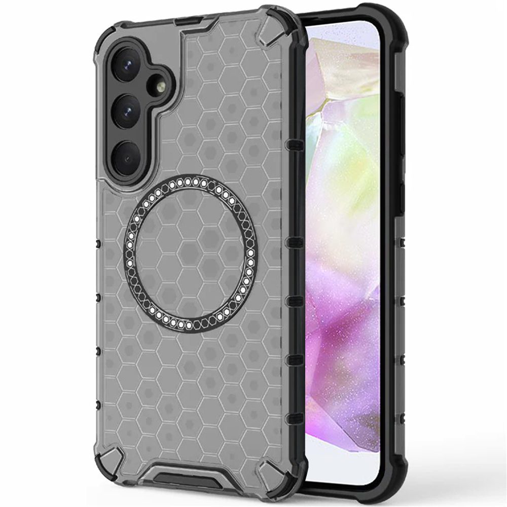 Levně Techsuit HoneyComb Shield MagSafe pro Samsung Galaxy A35 5G černá