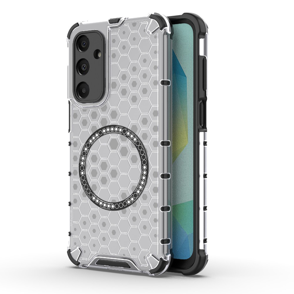 Techsuit HoneyComb Shield MagSafe pro Samsung Galaxy A16 4G / A16 5G bílý