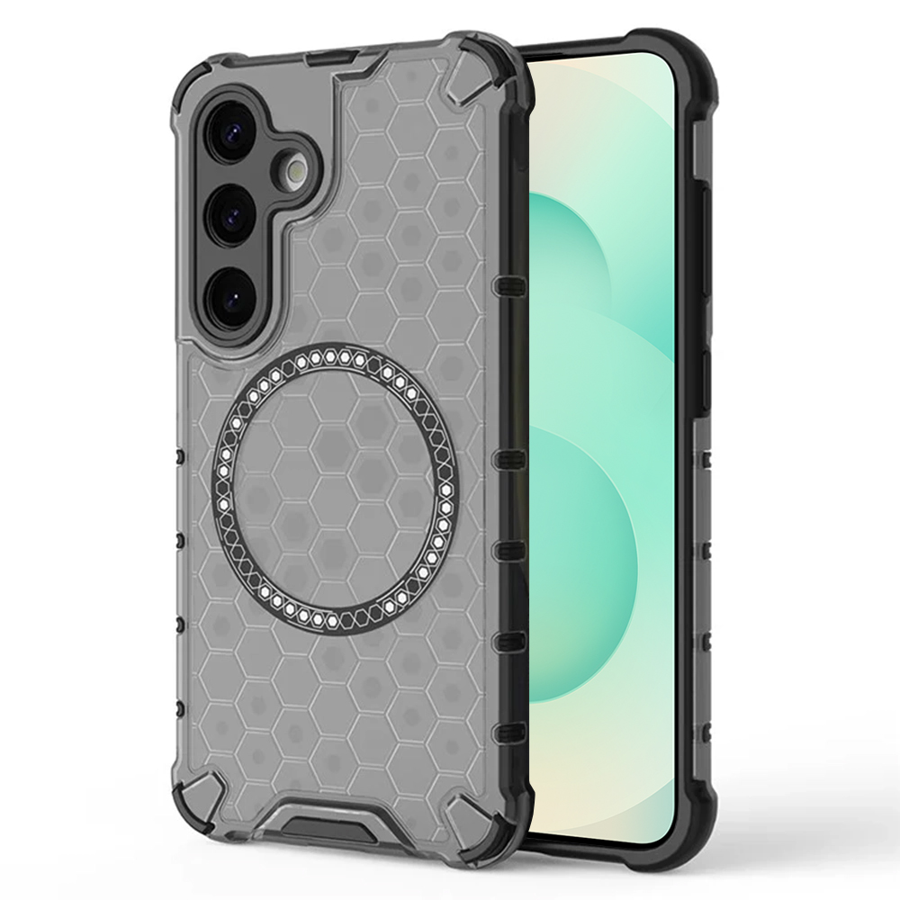 Levně Techsuit HoneyComb Shield MagSafe pro Samsung Galaxy S25 Plus černá
