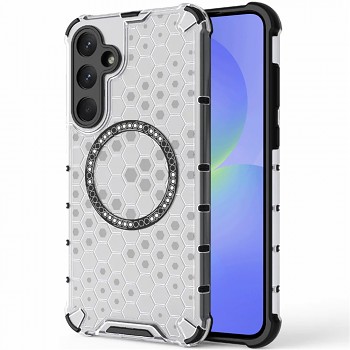Techsuit HoneyComb Shield MagSafe pro Samsung Galaxy A36 5G bílý