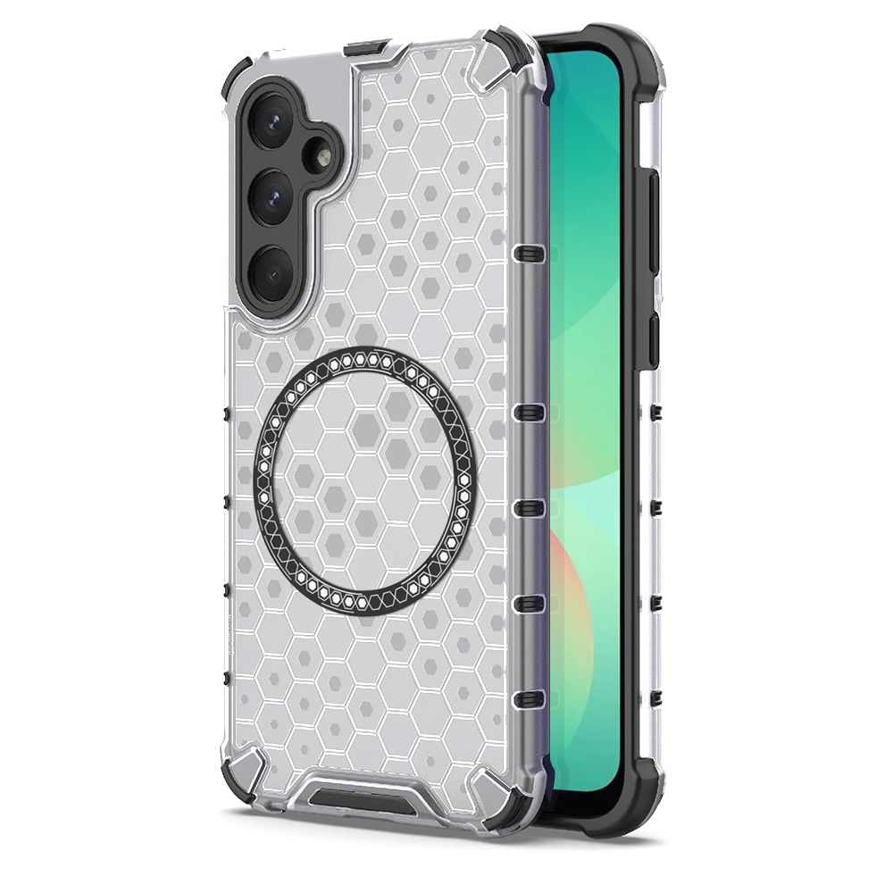 Levně Techsuit HoneyComb Shield MagSafe pro Samsung Galaxy A26 5G bílá