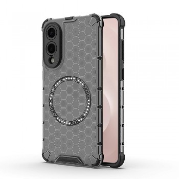 Techsuit HoneyComb Shield MagSafe pro Samsung Galaxy S25 Edge černá