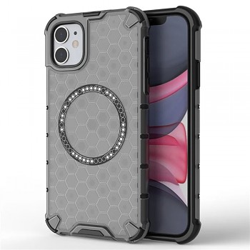 Techsuit HoneyComb Shield MagSafe iPhone 11 černá