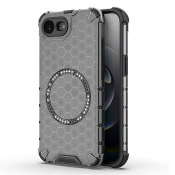 Techsuit HoneyComb Shield MagSafe pro iPhone 16e černý