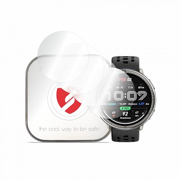 Ochrana displeje Premium Classic 4 ks Amazfit Active 2 kulatý čirý