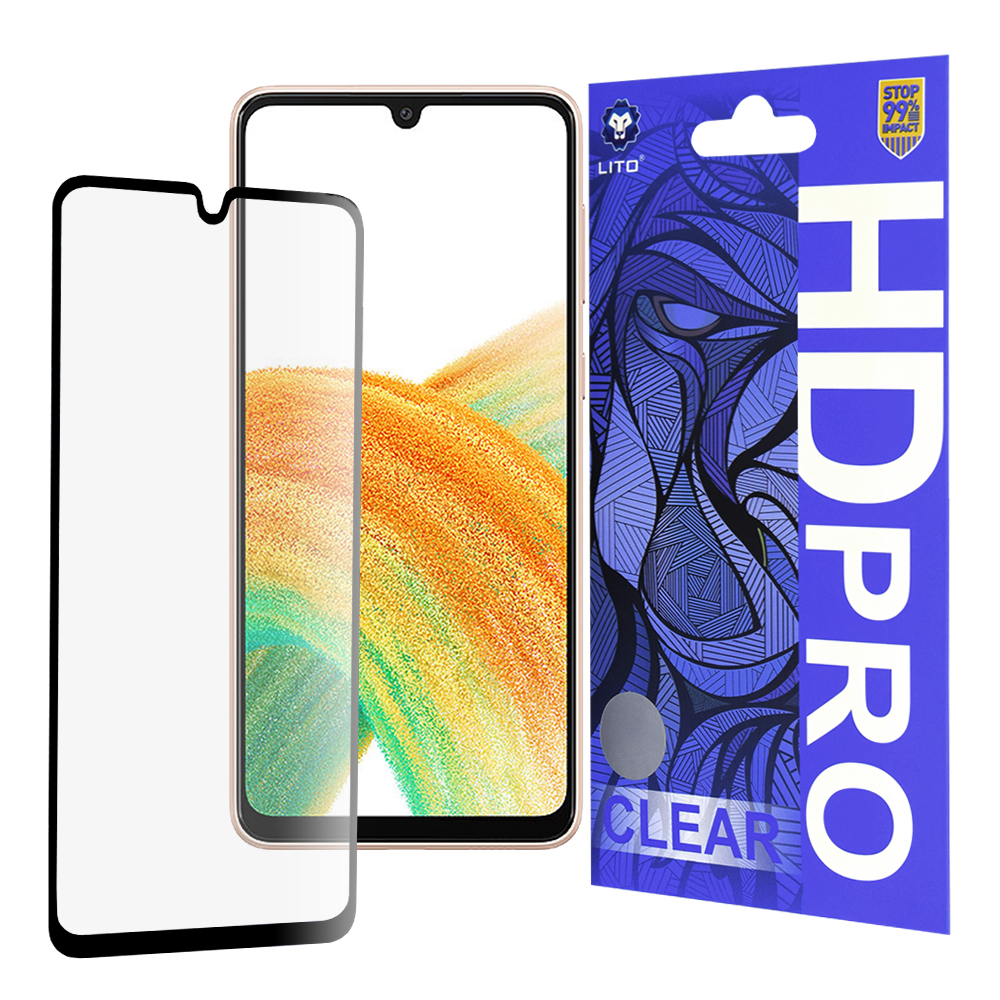 Levně Lito HD Pro Clear pro Samsung Galaxy A33 5G černý