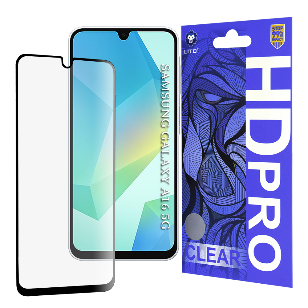 Levně Lito HD Pro Clear pro Samsung Galaxy A16 A17 černá