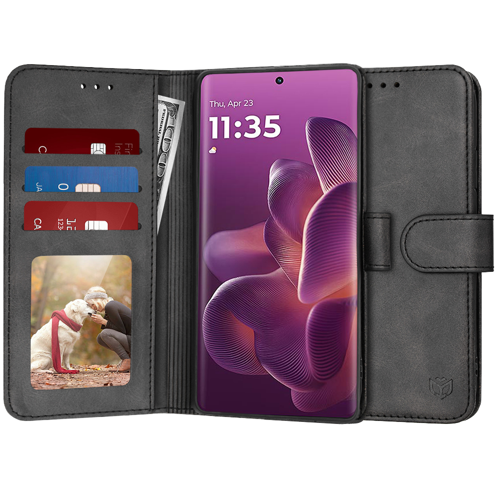 Levně Pouzdro na deník Motorola Edge 60 Pro černé