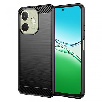 Techsuit Carbon Silicone pro Oppo A5 Pro 4G A5 Pro 5G černý
