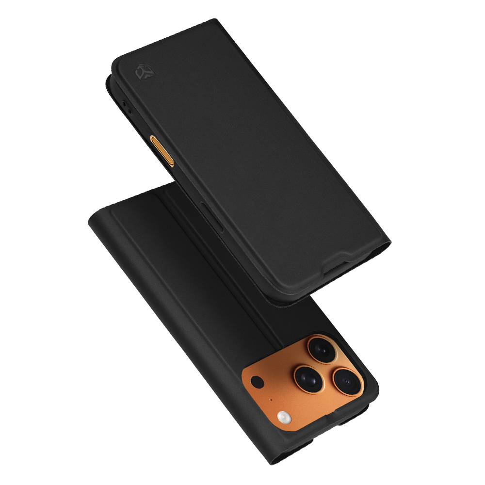 Levně Techsuit Magskin Book pro iPhone 17 Pro Max černý