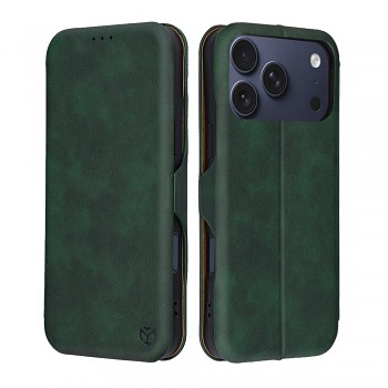 Peněženka Techsuit Safe Wallet Plus pro iPhone 17 Pro zelená