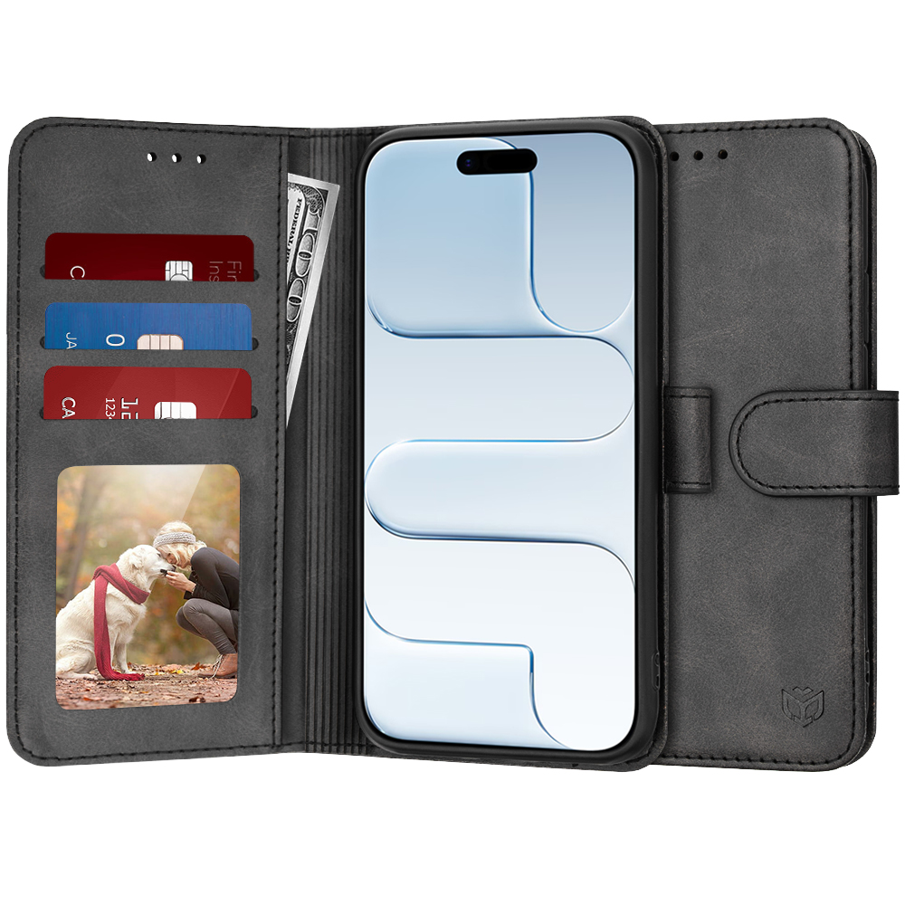 Levně Techsuit Diary Book pro iPhone 17 Air černá