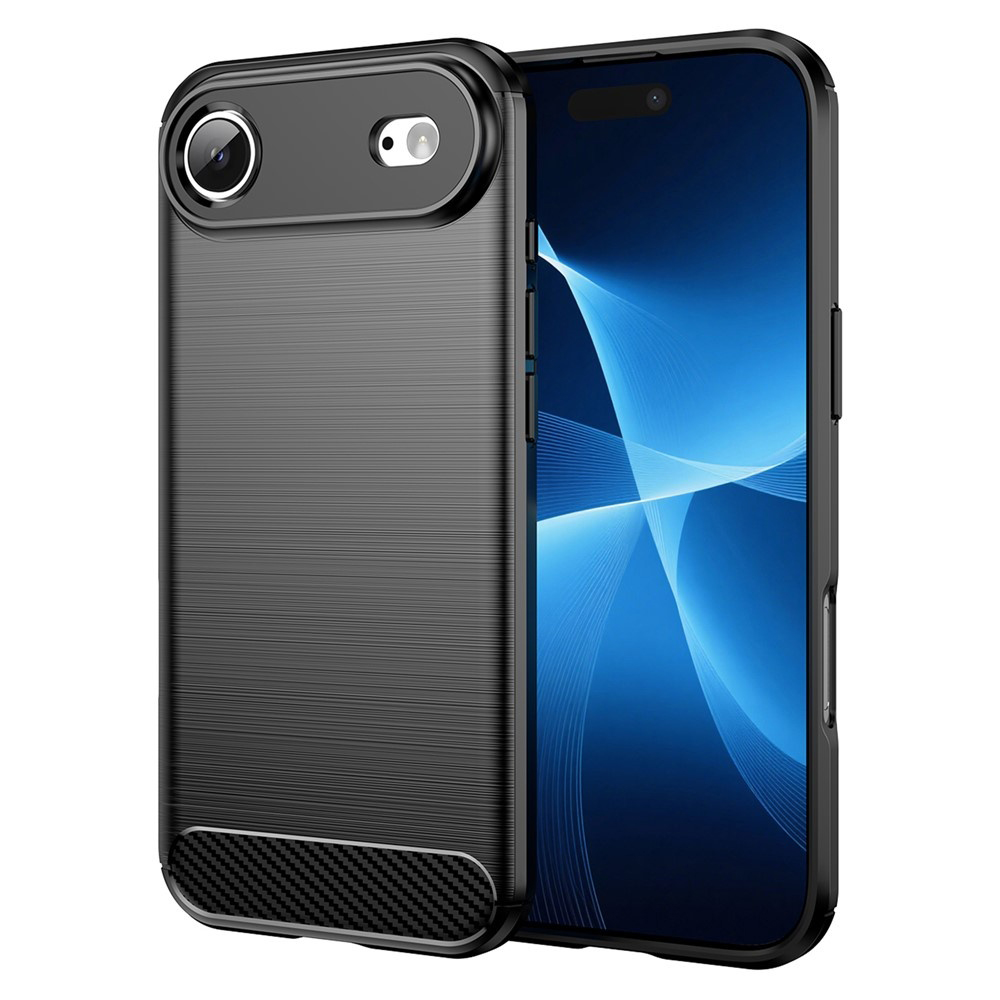 Levně Techsuit Carbon Silicone pro iPhone 17 Air černý
