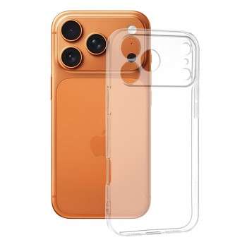 Techsuit silikonové pouzdro iPhone 17 Pro Max průhledné