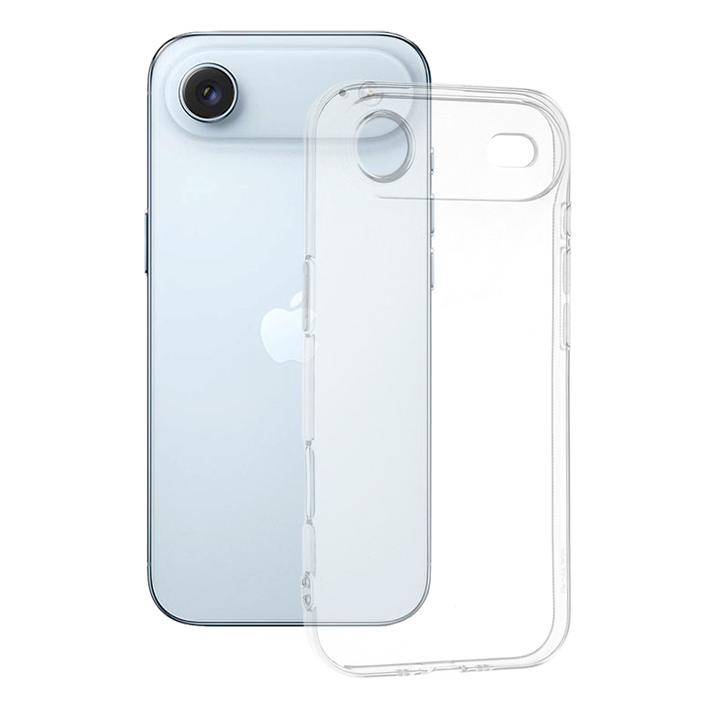Levně Techsuit silikonový obal iPhone 17 Air průhledný