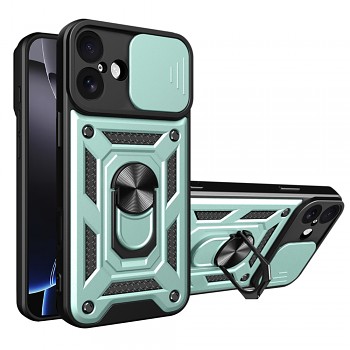 Techsuit CamShield Series pouzdro iPhone 17 zelené
