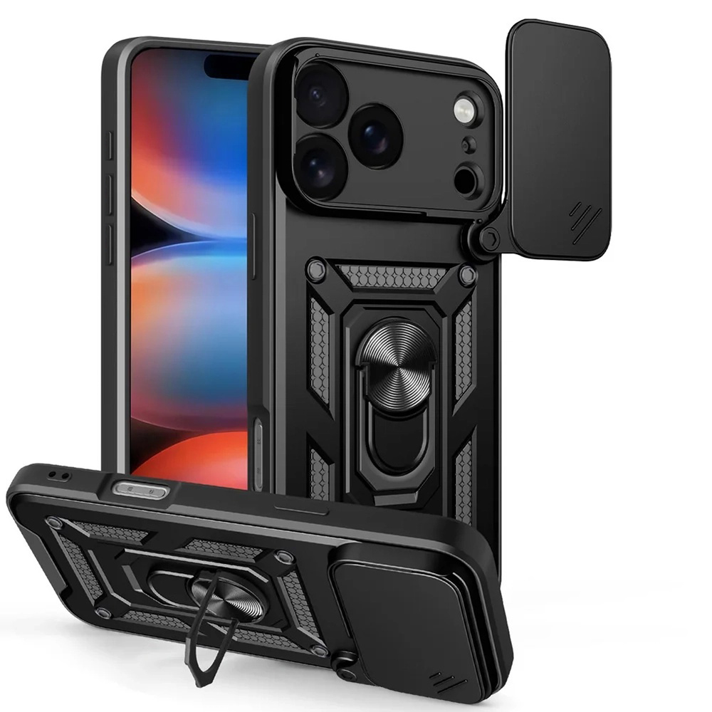 Levně Techsuit CamShield Series pouzdro pro iPhone 17 Pro černé