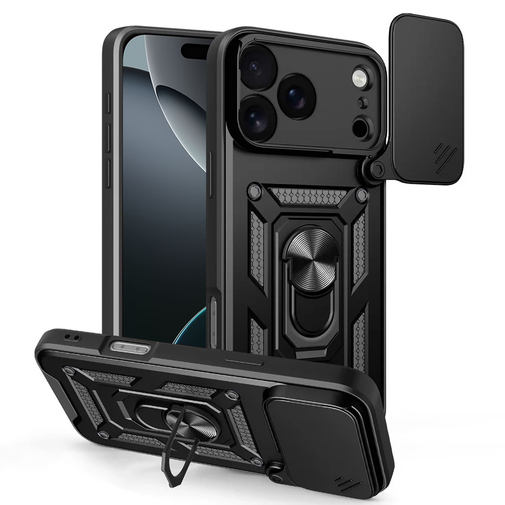 Levně Techsuit CamShield Series pouzdro pro iPhone 17 Pro Max černé
