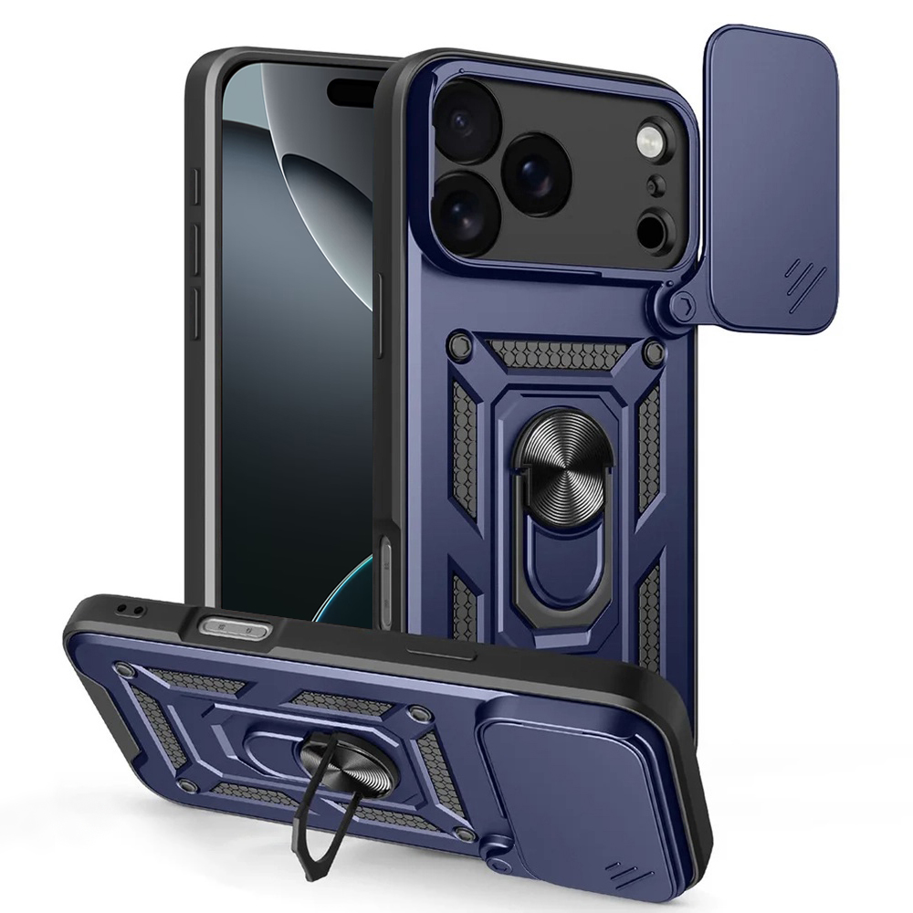 Levně Techsuit CamShield Series pouzdro pro iPhone 17 Pro Max modré