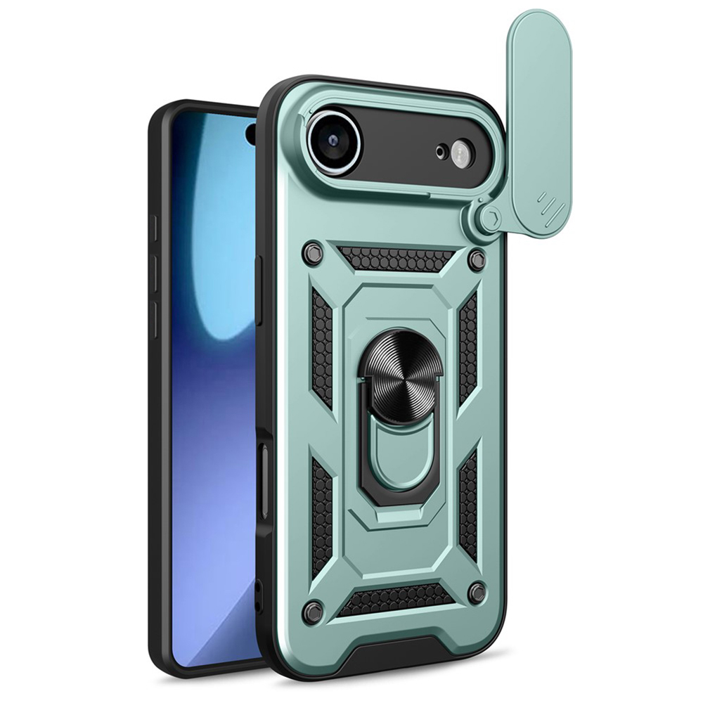 Levně Techsuit CamShield Series pouzdro pro iPhone 17 Air zelené
