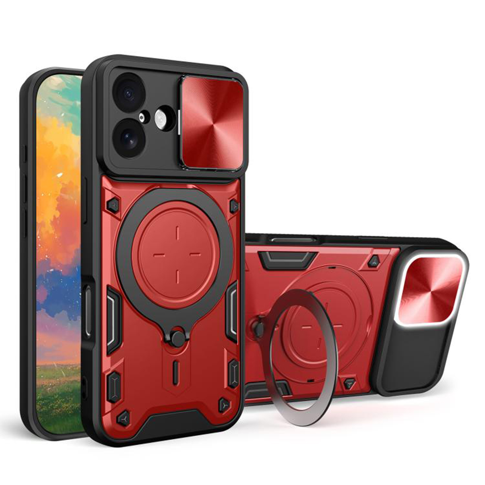 Levně Techsuit CamGuard Pro pro iPhone 17 červený