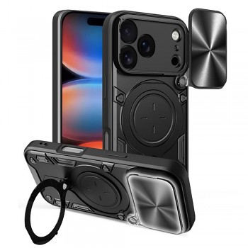 Techsuit CamGuard Pro pro iPhone 17 Pro Max černý