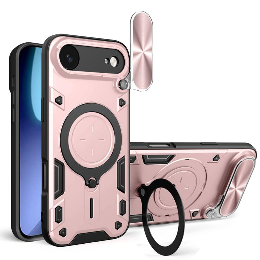 Levně Techsuit CamGuard Pro iPhone 17 Air růžově zlatý