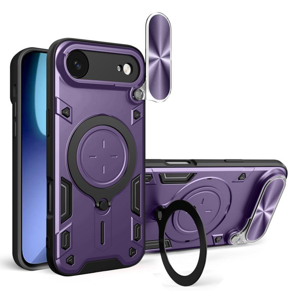 Levně Techsuit CamGuard Pro pro iPhone 17 Air fialový