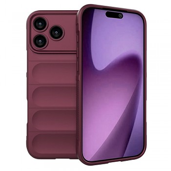Techsuit Magic Shield pro iPhone 17 Pro Max v barvě bordeaux