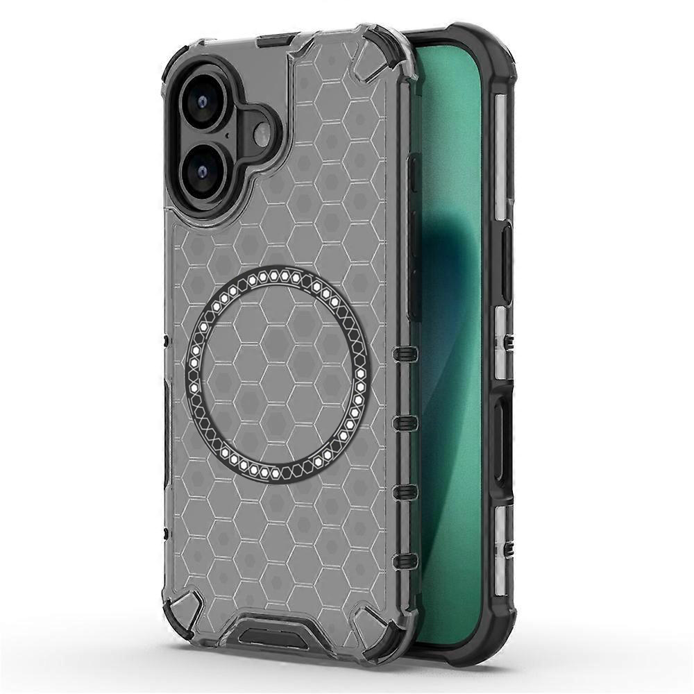 Levně Techsuit HoneyComb Shield MagSafe pro iPhone 17 černý