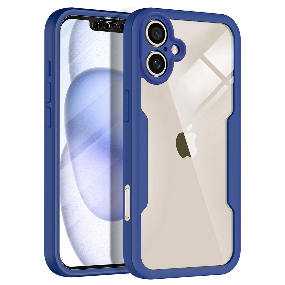 Levně Techsuit ColorVerse 360 Series Ochranné sklo iPhone 17 Modrá