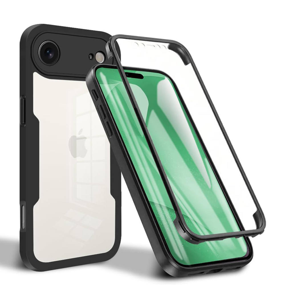 Levně Techsuit ColorVerse 360 Series + Ochranné sklo iPhone 17 Air černý