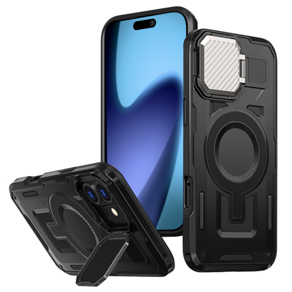 Levně Pouzdro Techsuit CamVault MagSafe pro iPhone 17 černé