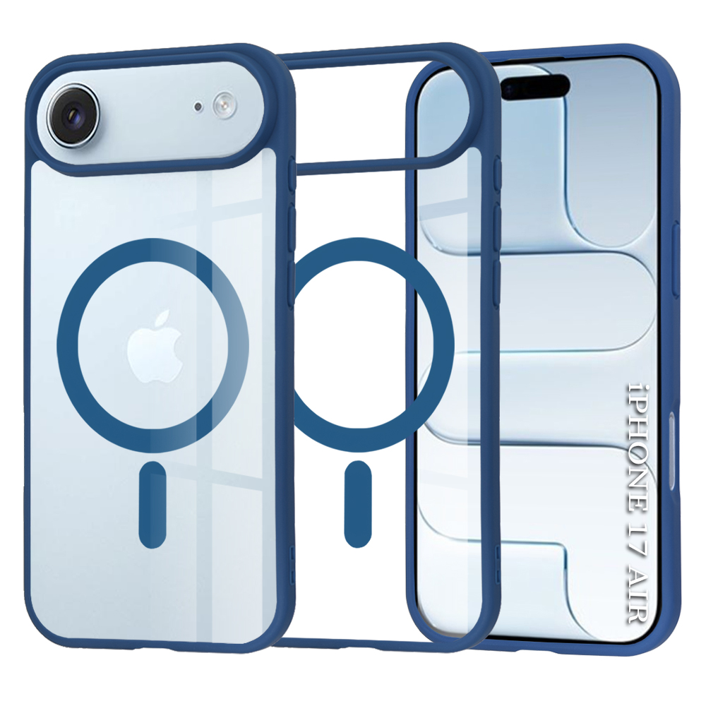 Levně Techsuit MagSafe Pro pro iPhone 17 Air modrý