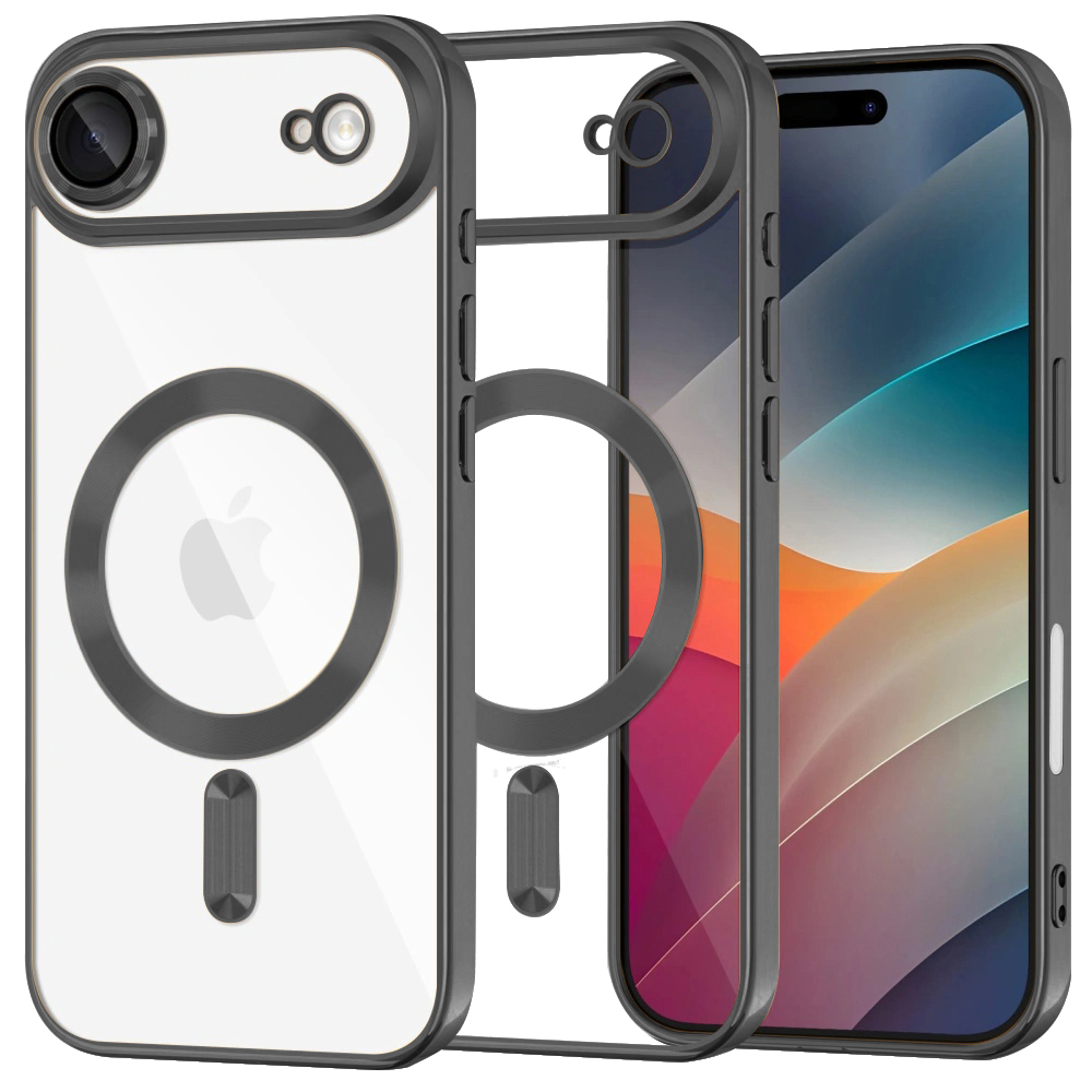 Levně Techsuit Luxury Crystal MagSafe pro iPhone 17 Air černý