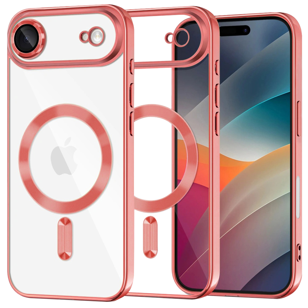 Levně Techsuit Luxury Crystal MagSafe pro iPhone 17 Air červený