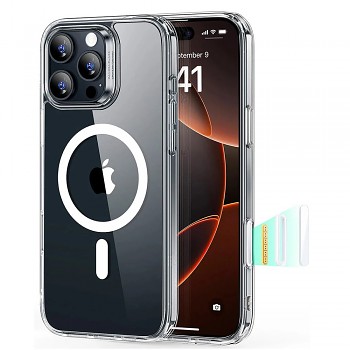 ESR Classic Hybrid HaloLock pro iPhone 16 Pro Max průhledný