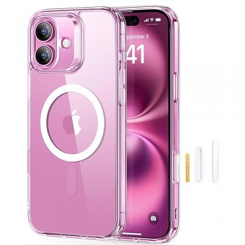 ESR Classic Hybrid HaloLock pro iPhone 16 Plus průhledný