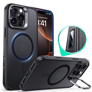 ESR Classic Hybrid HaloLock Kickstand iPhone 16 Pro matná černá