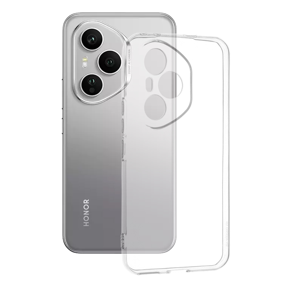 Levně Techsuit silikonové pouzdro Honor 400 Pro průhledné